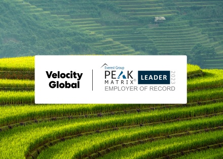 Pebl and Everest logo lockup with scenic background