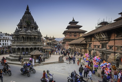 Patan Durbar Square in Lalitpur Nepal