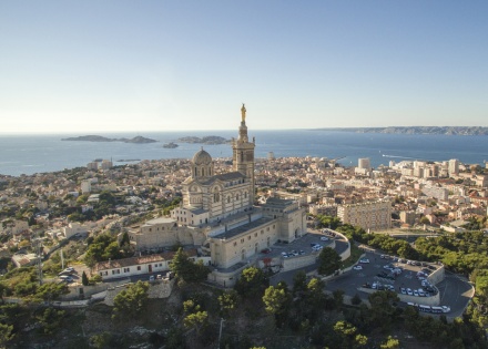 Notre Dame de la Garde in Marseille France