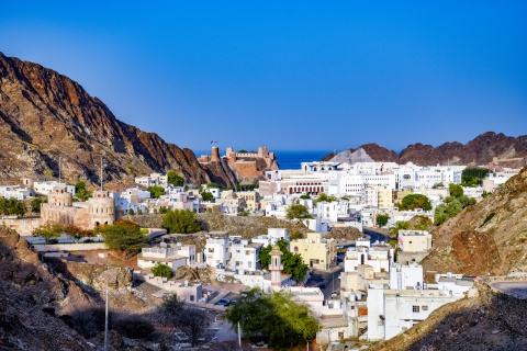 Al Mirani Fort and Royal Palace in Muscat Oman